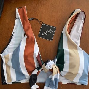 Zaful Tie Swim top